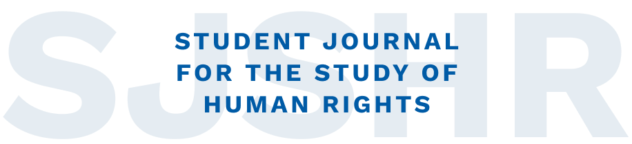 Student Journal for the Study of Human Rights