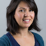 a headshot of Claudia Irene Calderón
