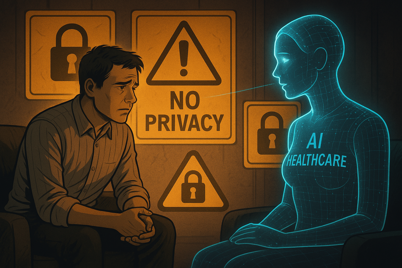 Person is Having Convo with an AI